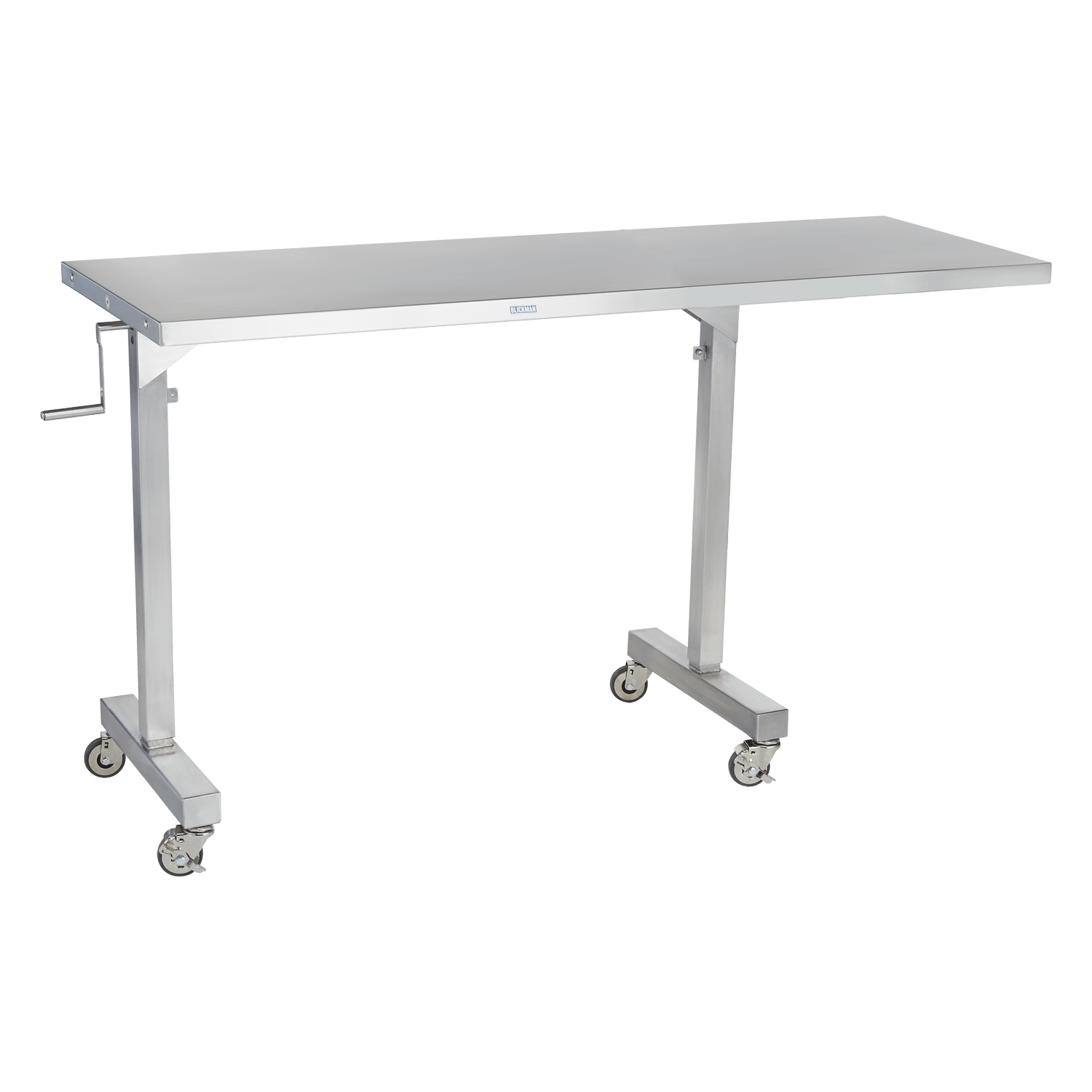 7895SS-O CRT Ergonomic, Manually Height-Adjusted Stainless Steel